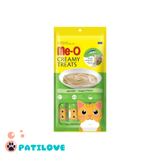 MEO SARI YÜZGEÇLİ ORKİNOS BALIKLI SIVI KEDİ ÖDÜL MAMASI 4 x 15 GR